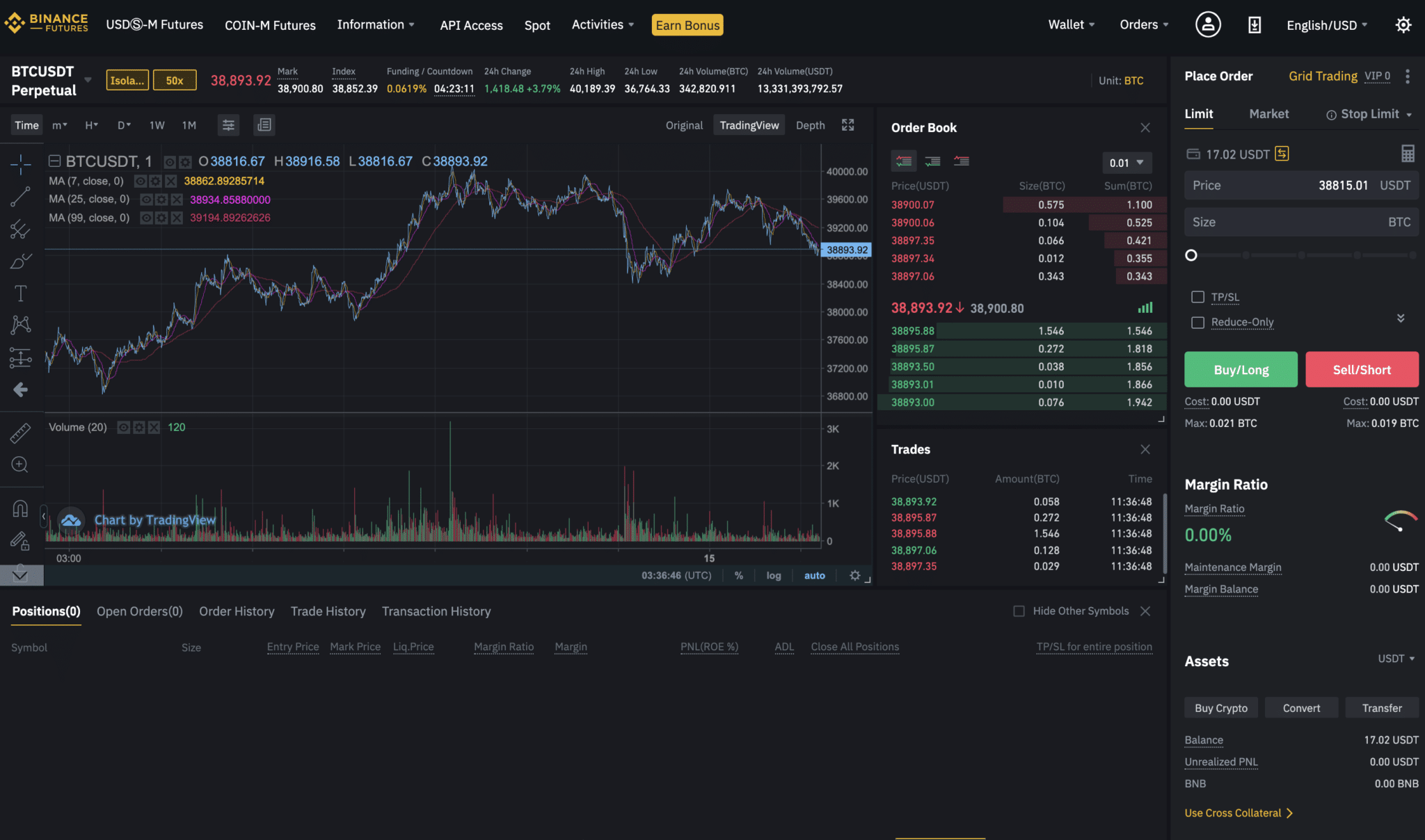 binance what network to use