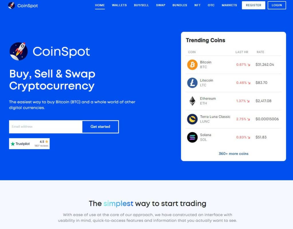 coinspot website