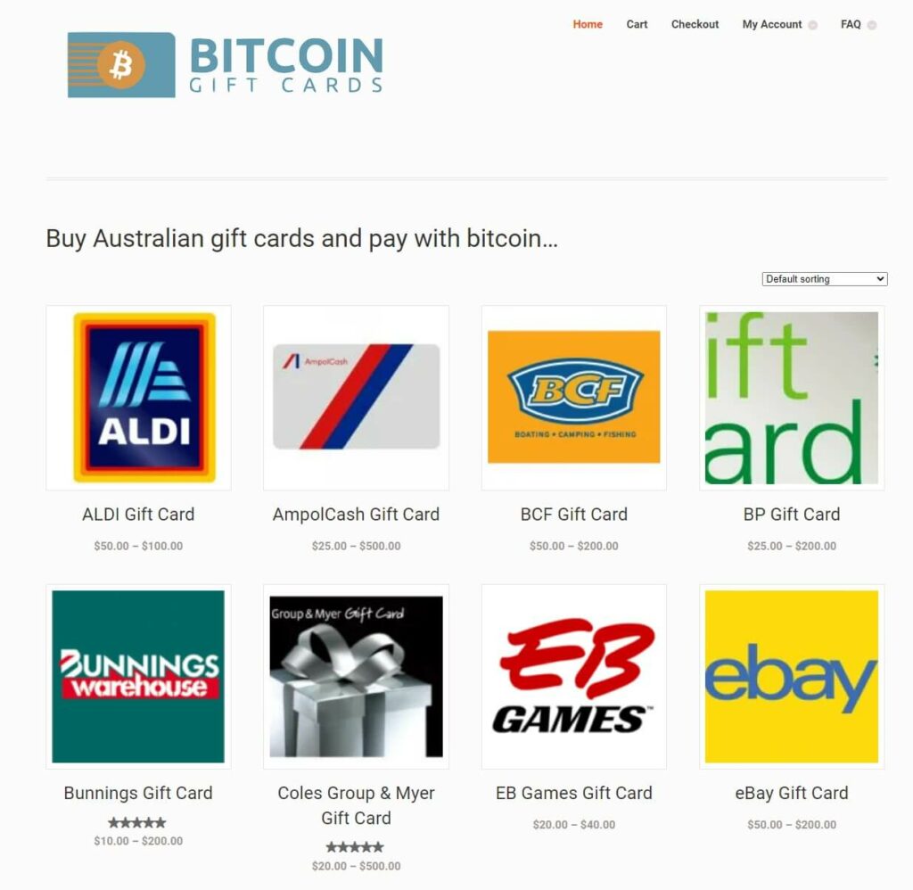 buy gift cards with bitcoin