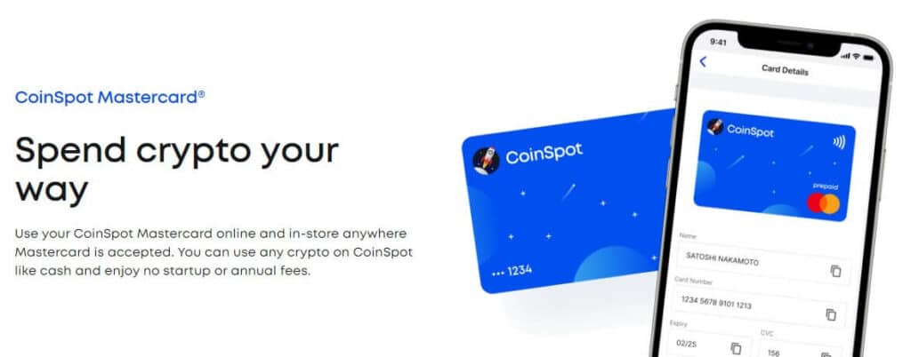 coinspot mastercard to spend crypto