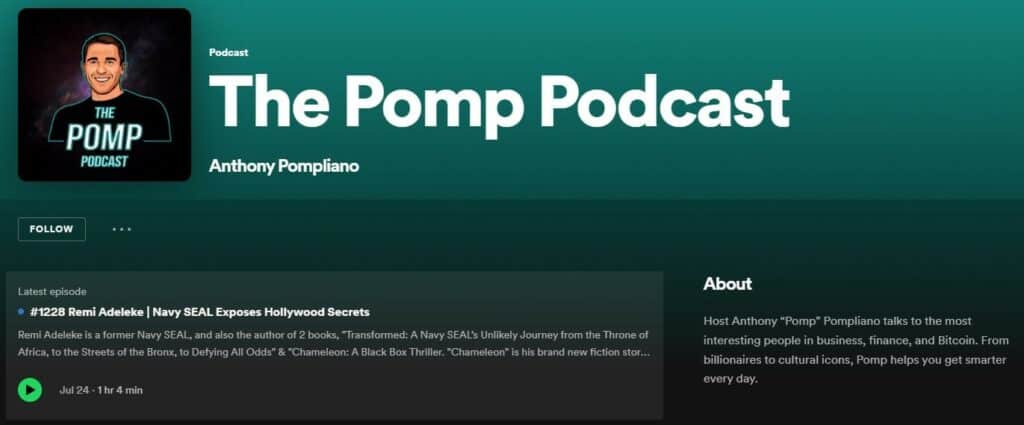 pomp podcast